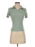 Shein Green Short Sleeve Top Size 4 - photo 1
