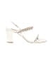 Badgley Mischka White Sandals Size 10 - photo 1