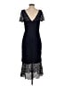 Kay Unger 100% Polyester Blue Cocktail Dress Size 4 - photo 2