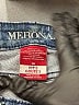 Merona Paisley Blue Jeans Size 14 - photo 7