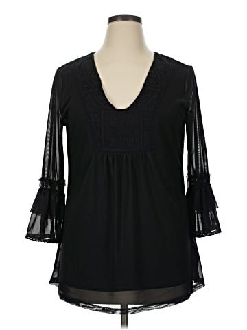 89th & Madison 3/4 Sleeve Blouse (view 1)