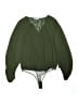 Wishlist Apparel 100% Polyester Green Long Sleeve Blouse Size L - photo 1