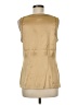 Cache Gold Sleeveless Silk Top Size M - photo 2