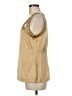 Cache Gold Sleeveless Silk Top Size M - photo 5