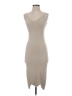 Leith Solid Tan Cocktail Dress Size XS - photo 1