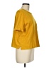 Pure & Good Yellow Short Sleeve Top Size M - photo 4