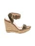 Stuart Weitzman Tan Wedges Size 9 1/2 - photo 1