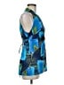 Cache Blue Sleeveless Blouse Size M - photo 4