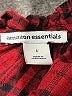 Amazon Essentials 100% Viscose Red Short Sleeve Blouse Size L - photo 7