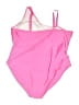Unbranded Solid Pink One Piece Swimsuit Size 4X - photo 2