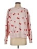 Grayson Threads Hearts Pink Pullover Sweater Size S - photo 1