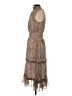 1.State 100% Polyester Animal Print Brown Casual Dress Size S - photo 5