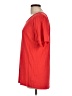Bench 100% Viscose Red Short Sleeve Top Size L - photo 5