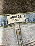 AGOLDE 100% Cotton Blue Denim Shorts Size 27 waist - photo 3