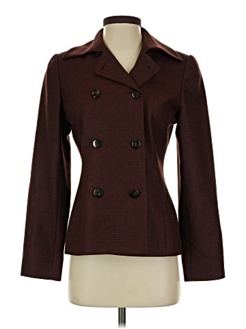 Linda Allard Ellen Tracy Coat (view 1)
