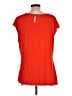 Vince Camuto Red Short Sleeve Top Size L - photo 2