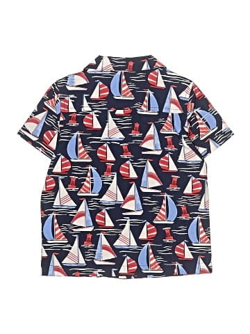 Janie and Jack Short Sleeve Button-Down Shirt (view 2)