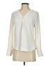 Ann Taylor Ivory Long Sleeve Blouse Size XXS (petite) - photo 1