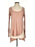 Free People Solid Pink Tan Pullover Sweater Size XS - photo 1