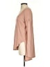 Free People Solid Pink Tan Pullover Sweater Size XS - photo 5