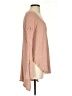Free People Solid Pink Tan Pullover Sweater Size XS - photo 4