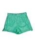 7 For All Mankind 100% Polyurethane Solid Green Shorts Size 27 waist - photo 1