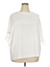River Island 100% Polyester Ivory 3/4 Sleeve Blouse Size 20 - photo 1