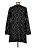 August Silk Black Cardigan Size M - photo 2