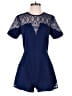 Adelyn Rae Blue Romper Size S - photo 1