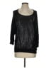 Ella Moss Black 3/4 Sleeve Top Size S - photo 1
