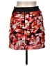 Guess Graphic Red Orange Casual Skirt Size M - photo 2