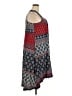 One World Print Blue Casual Dress Size 2X - photo 4