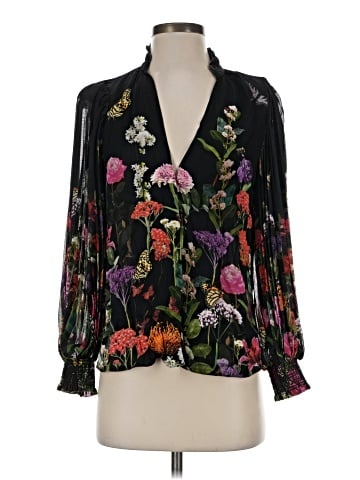 Alice + Olivia Long Sleeve Blouse (view 1)