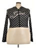 Assorted Brands Polka Dots Black Jacket Size XXL - photo 1
