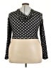 Assorted Brands Polka Dots Black Jacket Size XXL - photo 2