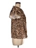 Bibi Animal Print Brown Short Sleeve T-Shirt Size M (estimated) - photo 4