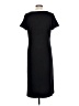 Calvin Klein Solid Black Casual Dress Size L - photo 2