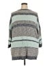 SONOMA life + style 100% Cotton Stripes Gray Pullover Sweater Size 3X - photo 2