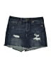 Universal Thread Stars Blue Denim Shorts Size 6 - photo 1