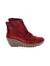 FLY London Red Ankle Boots Size EU 38 - photo 1