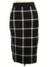 Torrid Plaid Black Casual Skirt Size 1X Plus (1) - photo 2