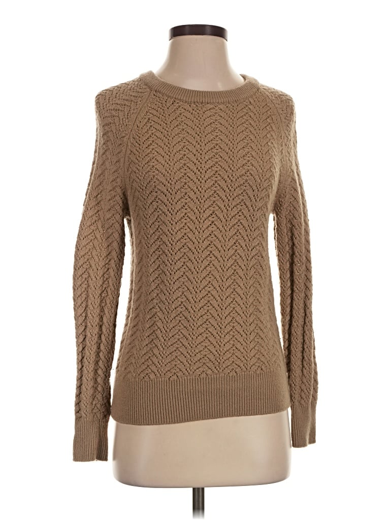 Pre-owned Wilfred Pullover Sweater In Tan