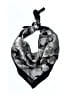 Coach 100% Silk Gray scarf One size - photo 1