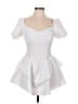 Shein 100% Polyester White Short Sleeve Top Size 6 - photo 1