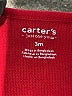 Carter's Red Long Sleeve Onesie 0-3 MO / 3 MO - photo 3