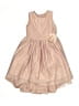 Pippa & Julie 100% Polyester Tan Dress Size 6X - photo 1