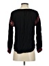 Solitaire Black Long Sleeve Blouse Size S - photo 2