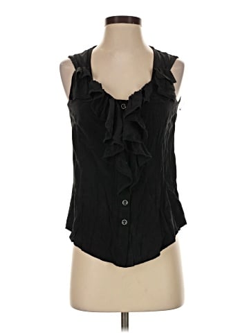 Nanette Lepore Sleeveless Silk Top (view 1)