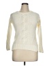 Roxy Argyle Ivory Pullover Sweater Size XL - photo 1