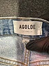 AGOLDE 100% Organic Cotton Hearts Blue Jeans Size 27 waist - photo 7